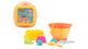Seau de plage pliable avec accessoires