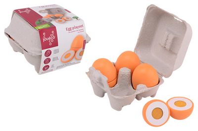 Jeu d'oeufs Jouéco 4 pièces