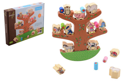 Johntoy jouéco® fien teun arbre d'équilibrage en bois