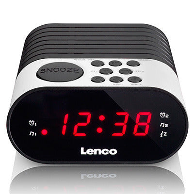 LENCO LENCO CR-07 ALARME Radio White