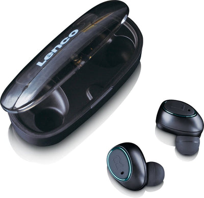 Lenco Lenco EPB410 Bluetooth IPX4 TWS Electphone avec PowerBank Black