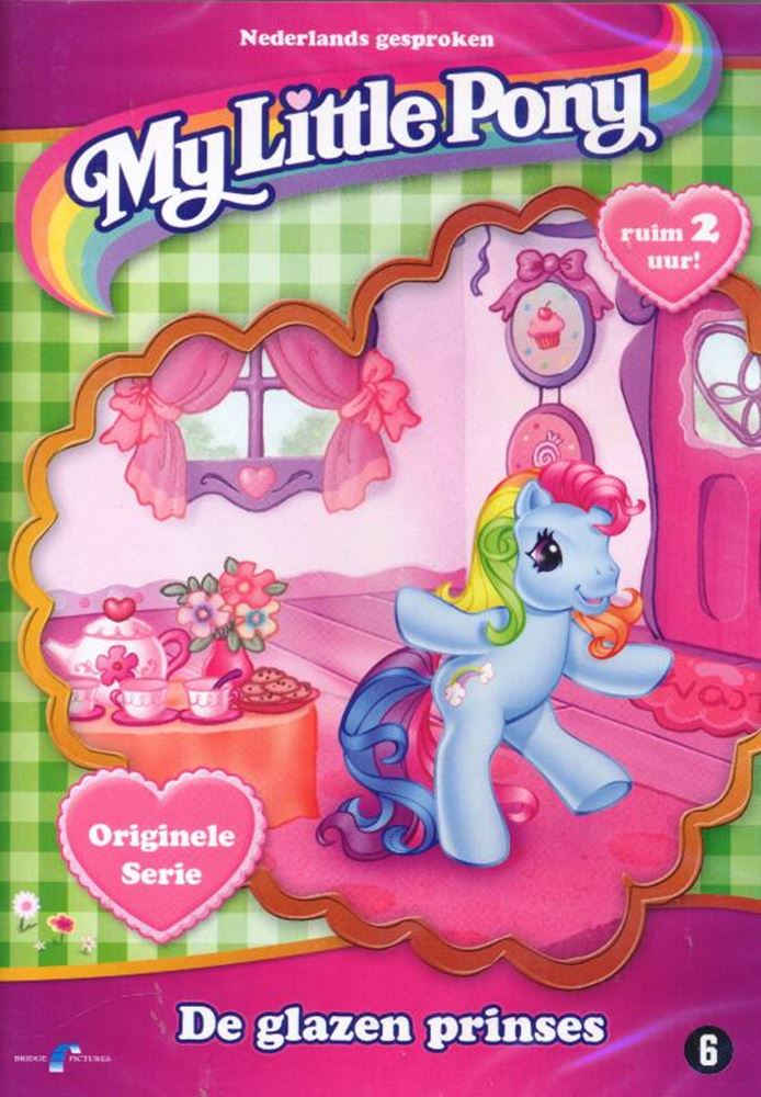 DVD mon petit poney. la princesse de verre 6+