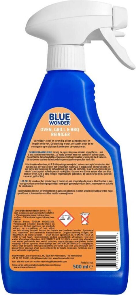 Blue Wonder Blue Wonder Four Grilling Barbecue Cleaner Spray