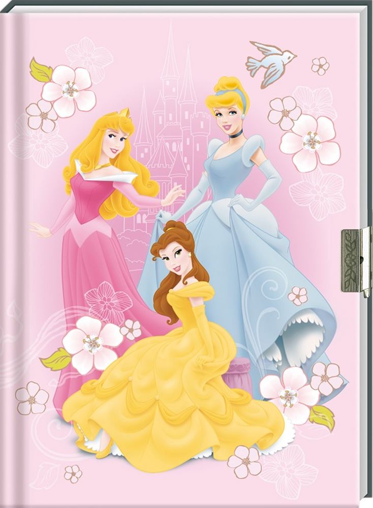 Journal Disney avec cadenas : -princesse
