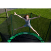 Jeu sur trampoline de sport bord de protection 244 cm vert blanc