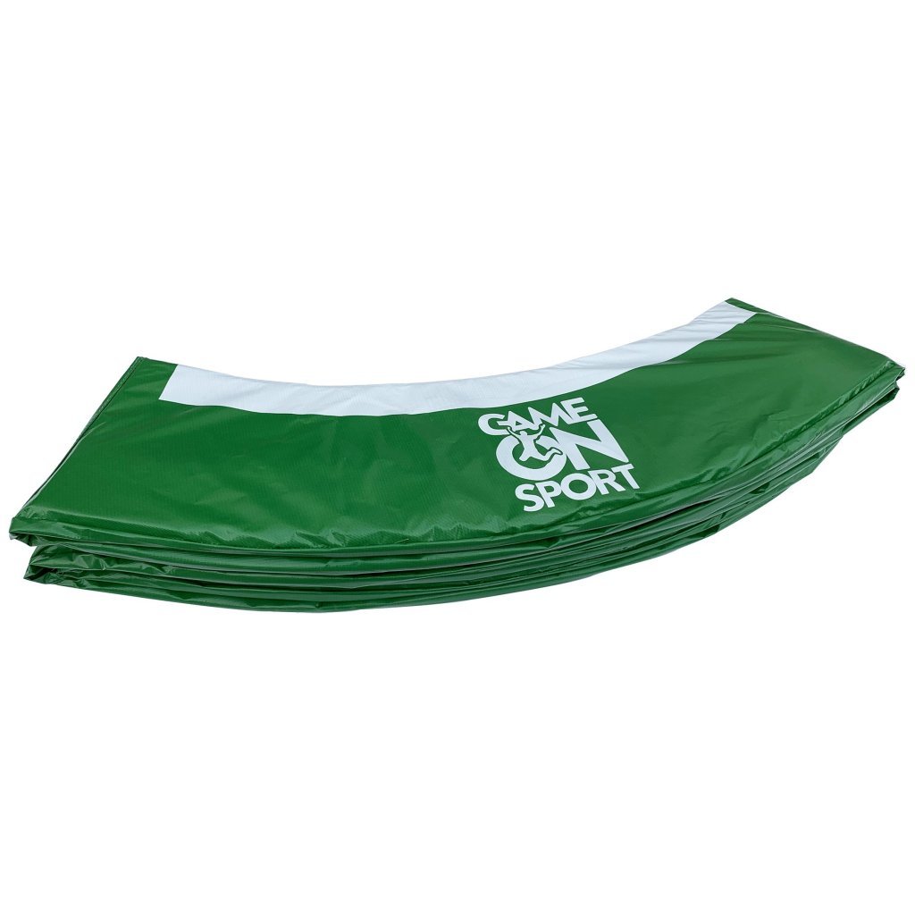 Jeu sur trampoline de sport bord de protection 366 cm vert blanc