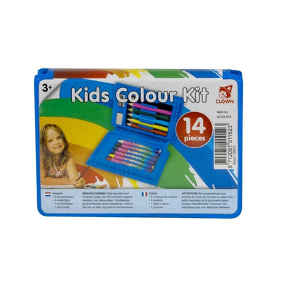 Clown Clown Kids Color Tugar 14 pièces