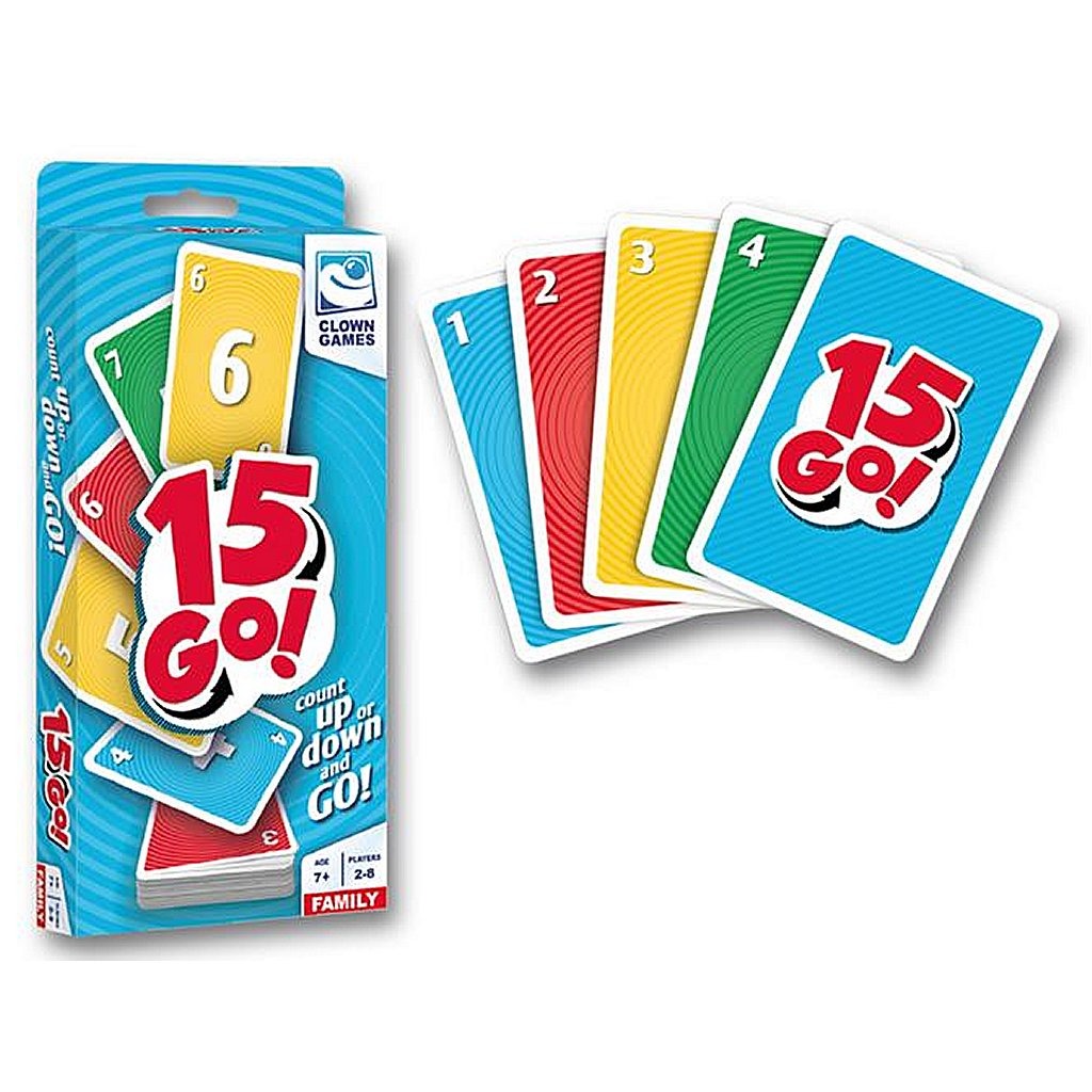 Clown Games 15 Go! Jeu de cartes d'origine