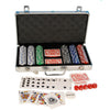 Ensemble de poker de base dans une valise en aluminium