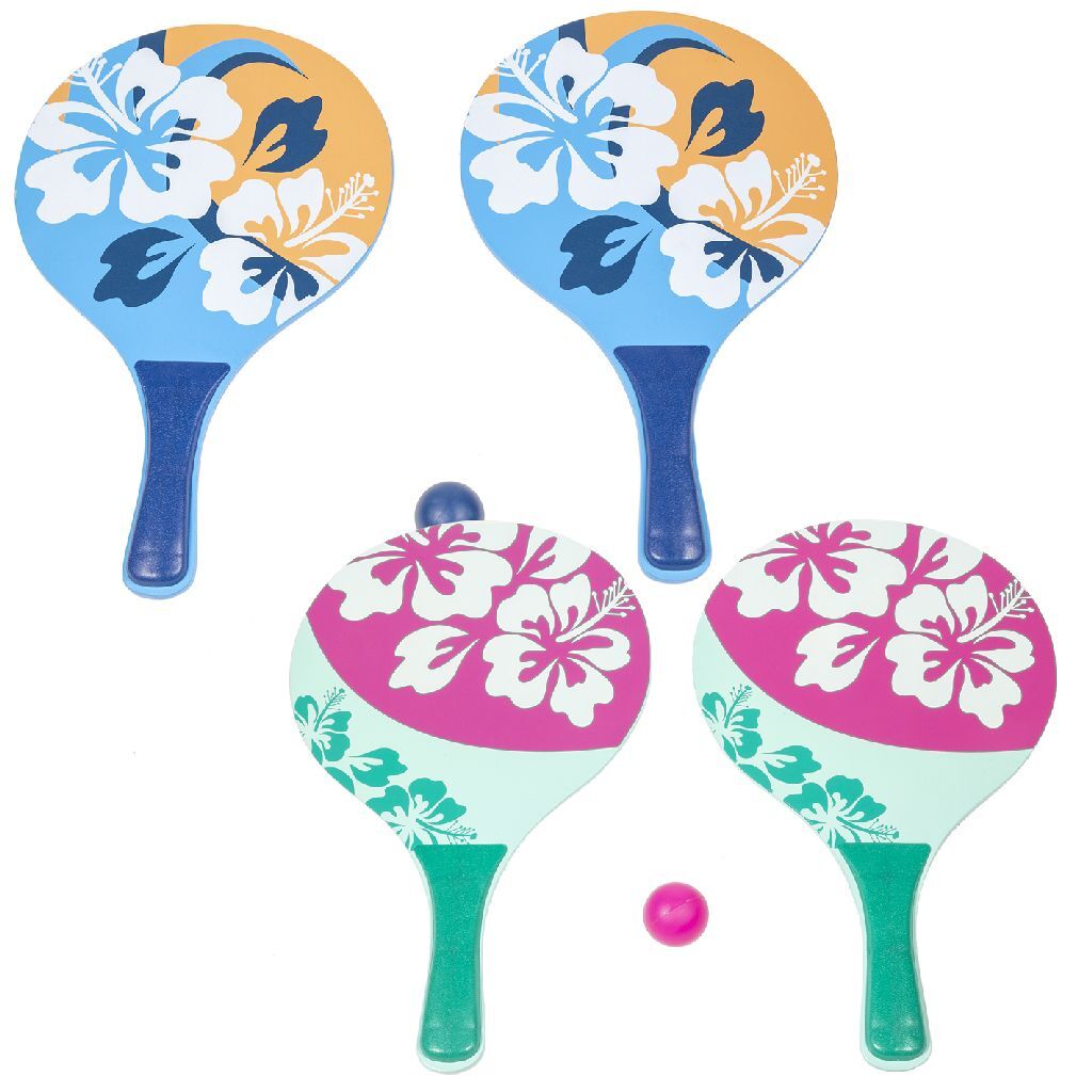 Summertime Summertime Beachball Set Flower Print 3 pièces