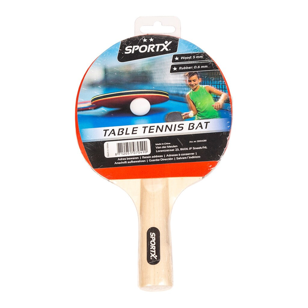 Bat de tennis de table Sportx, 2 étoiles