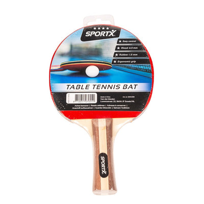 Sportx 4 étoiles Table Tennis Bat Wood Rubber