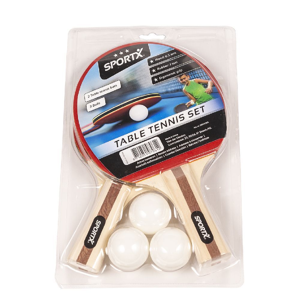 Sportx Table Tennis Set incl.