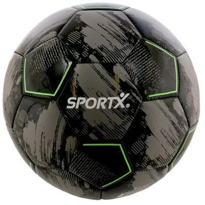Football Sportx 22 cm 330-350 g vert néon gris noir