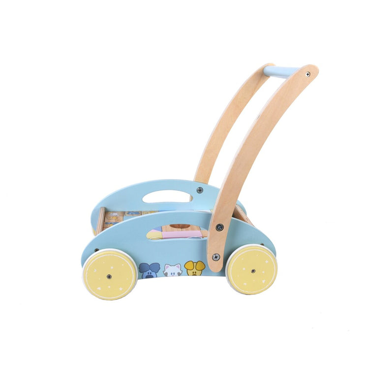 Toys Rubo et chariot en blocs en bois Pip 27x35x36 cm