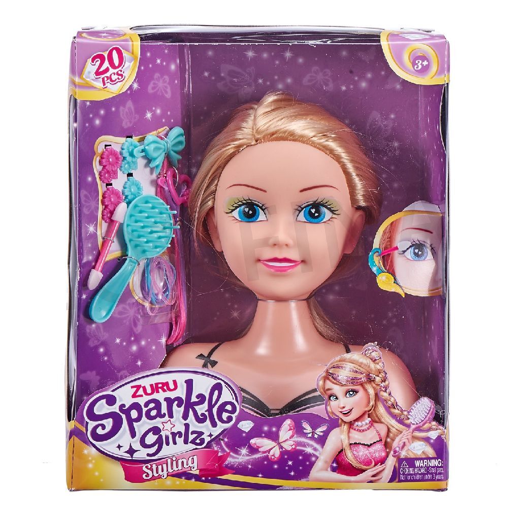 Zuru Zuru Sparkle Girlz Kapkop avec accessoires de cheveux