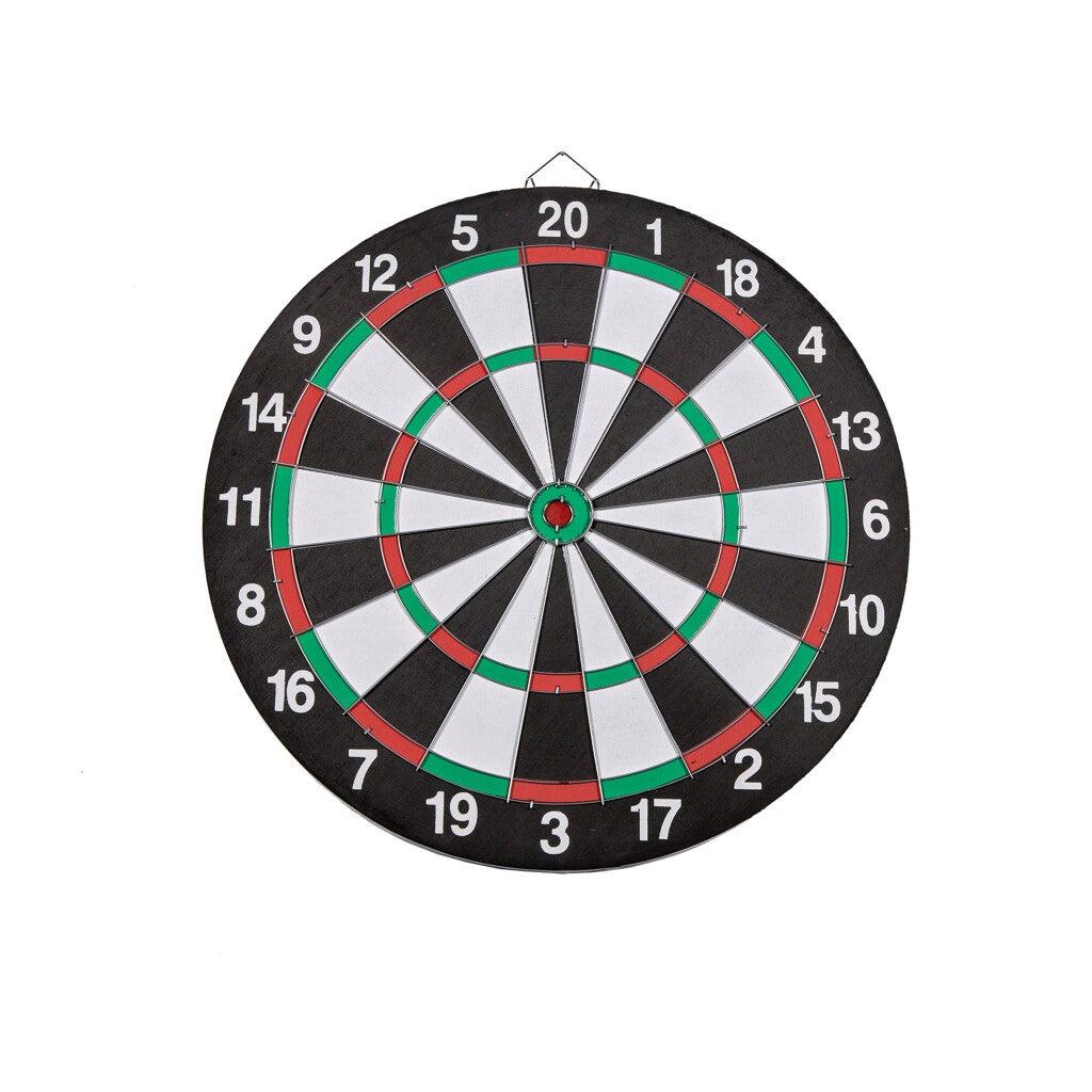 Jeu de fléchettes Basic 37,5 cm avec 6 fléchettes
