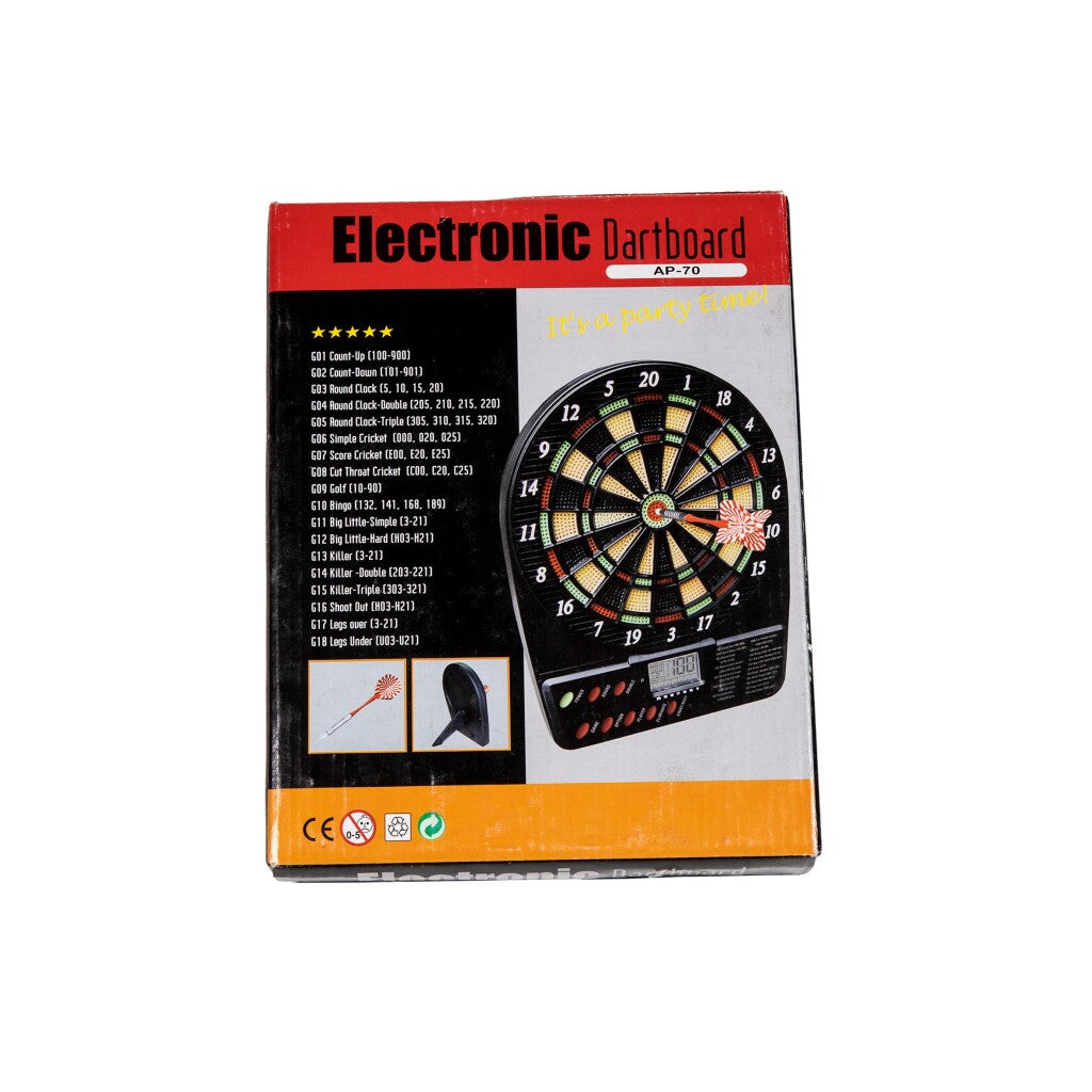 Mini de fléchettes électroniques de base + 4 fléchettes