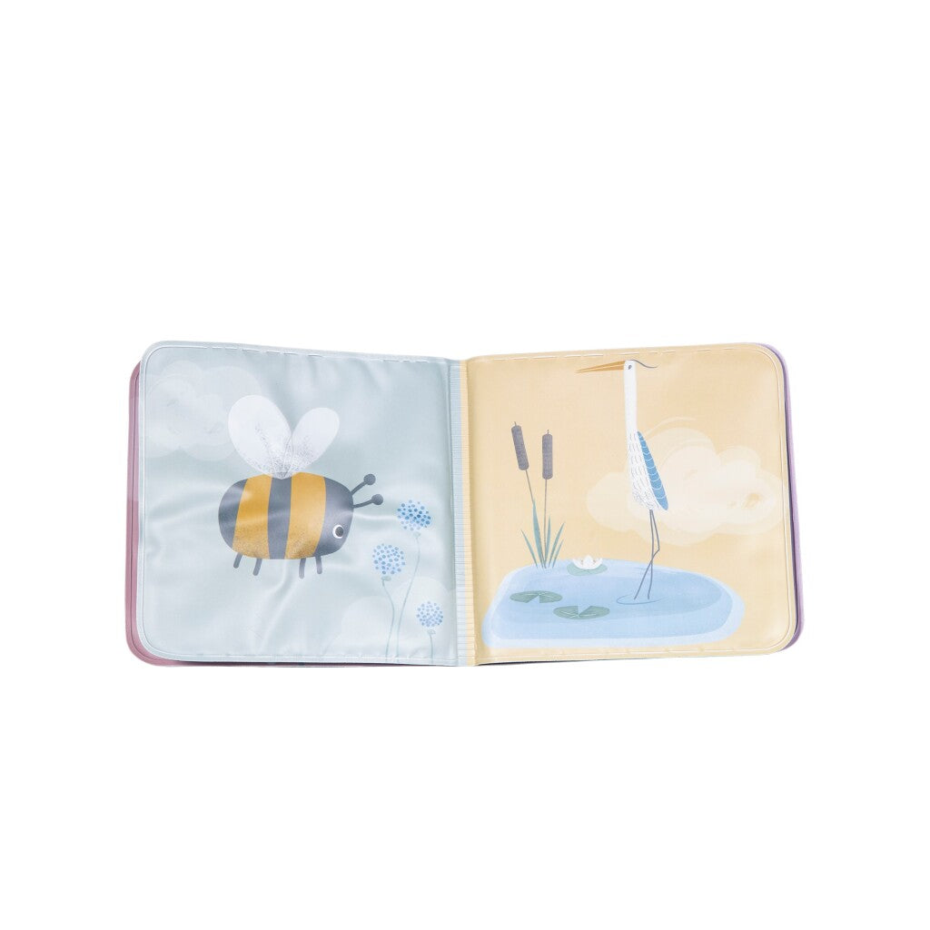 Little BathBook Heron + son