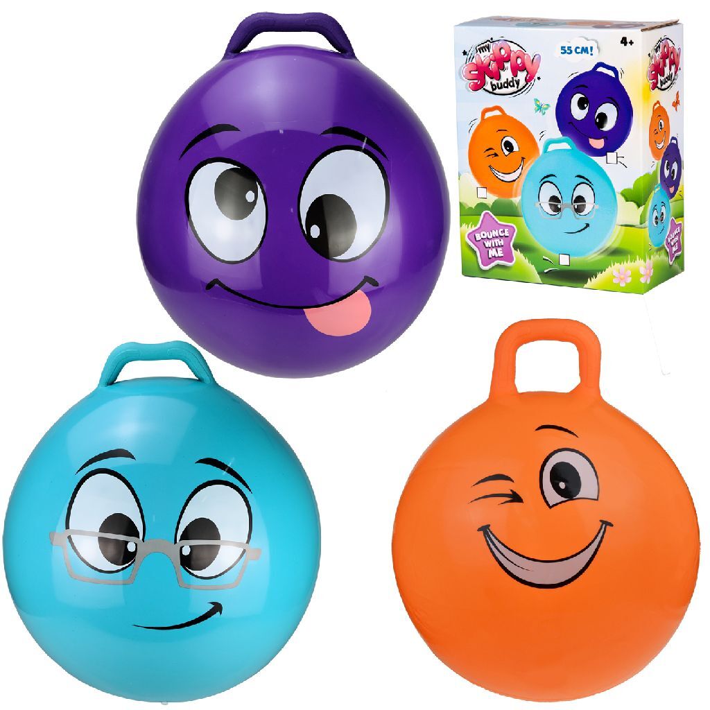 Basic Skippy Buddy Skippybal 55cm Assorti