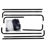 OBJET SPORTX MÉTAL FOOTBOS 182X60X122 CM NOIR - afbeelding 2