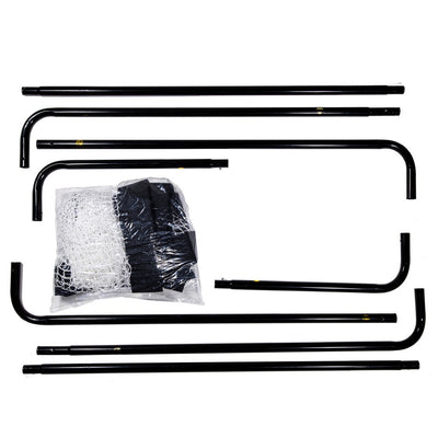 OBJET SPORTX MÉTAL FOOTBOS 182X60X122 CM NOIR