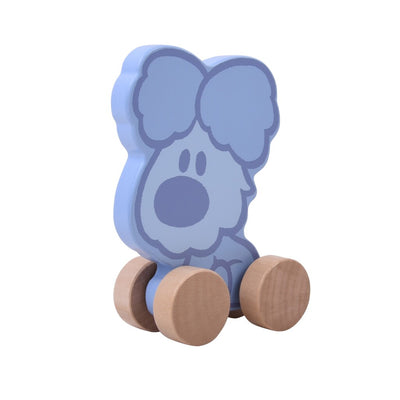 Woezel et Pip Rubo Toys figurines de roue en bois pour bébé assorties