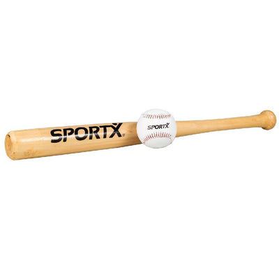 Bat de baseball Sportx avec balle