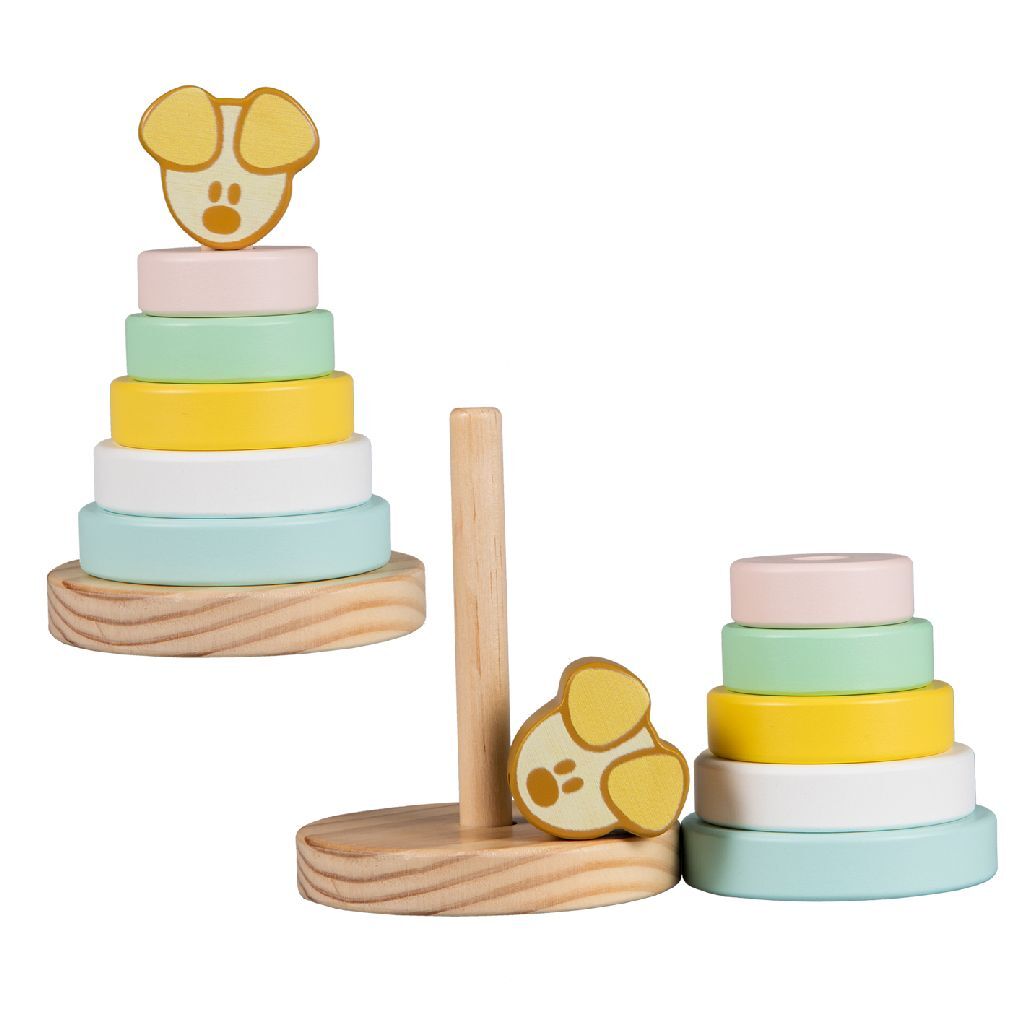 Rubo Toys et Pip Pip Baby Stack Tower, 7dlg.