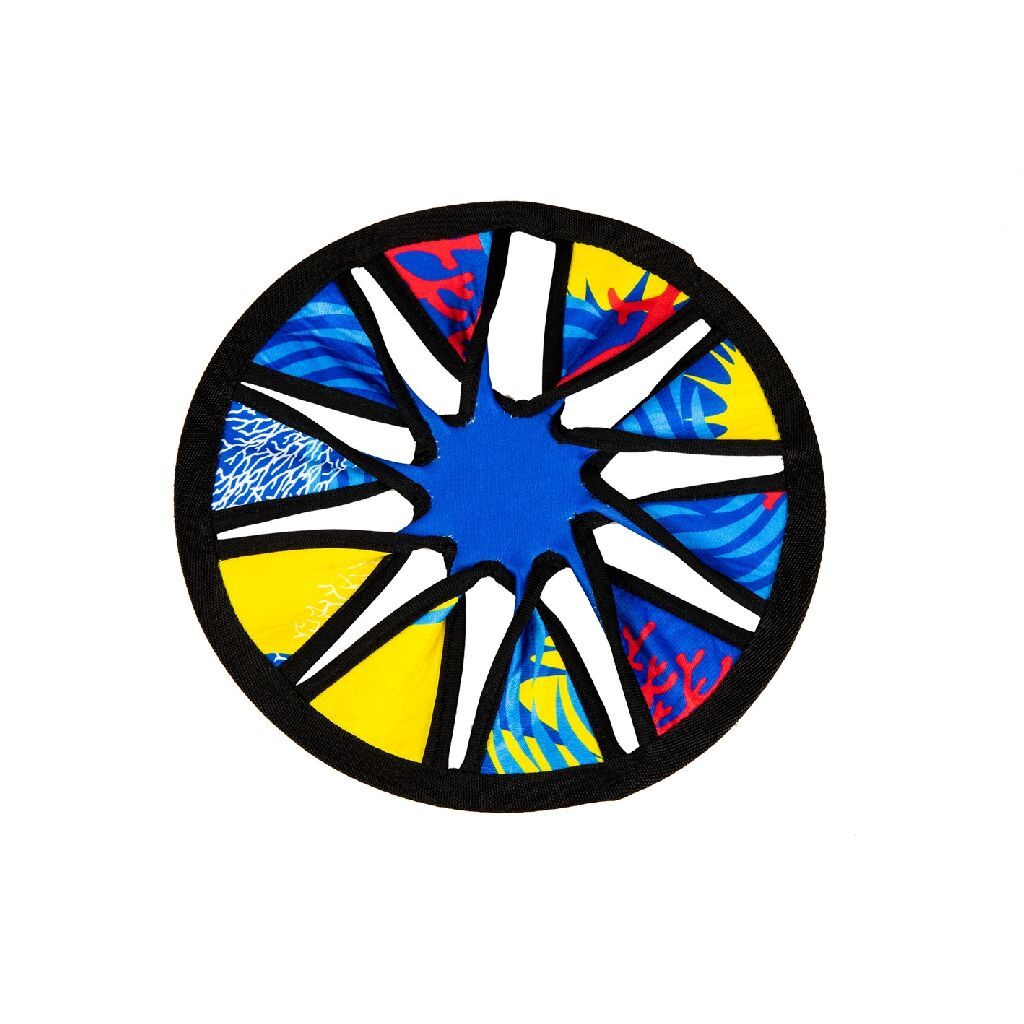 Summertime Summertime Soft Frisbee 25 cm Bleu jaune