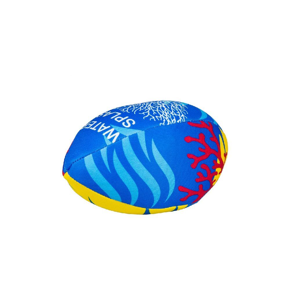 Summertime Summertime Soft Water Mini Rugbyball Yellow Bleu