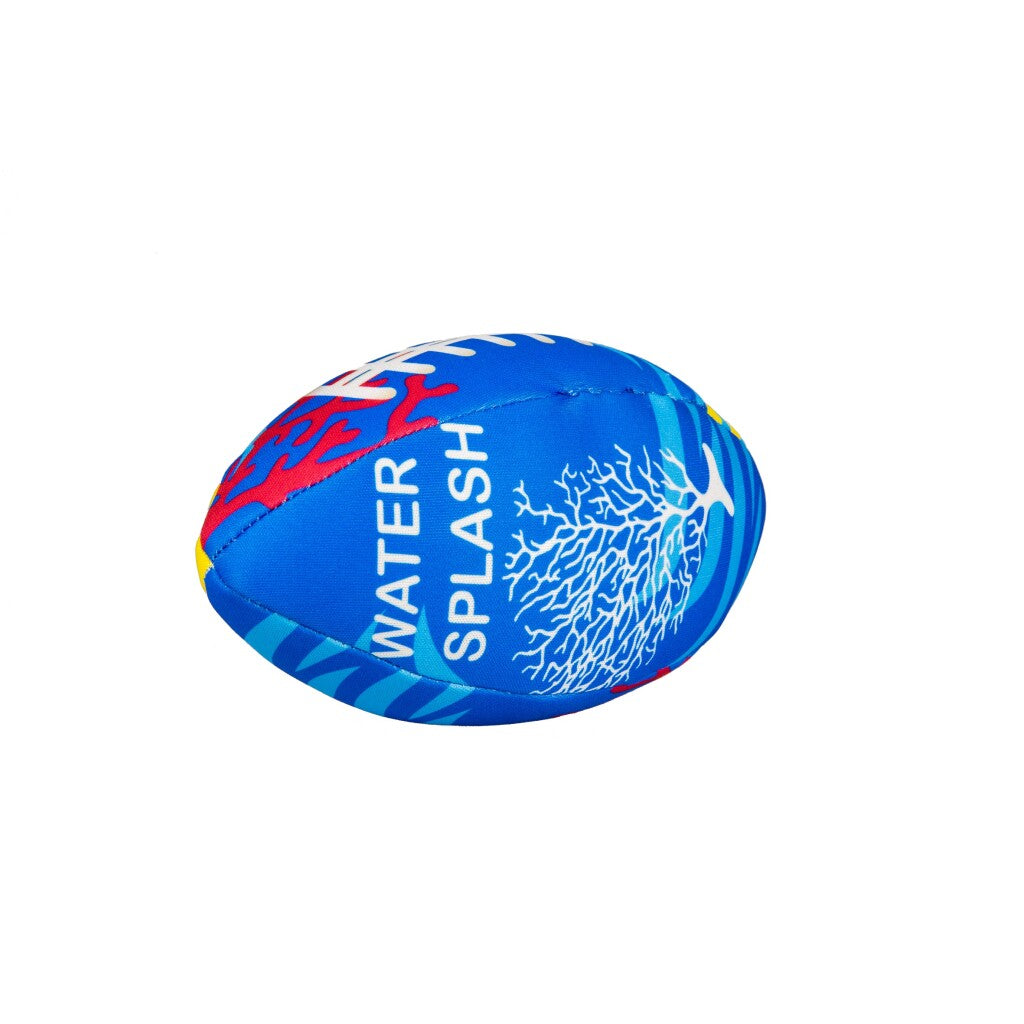 Summertime Summertime Soft Water Mini Rugbyball Yellow Bleu