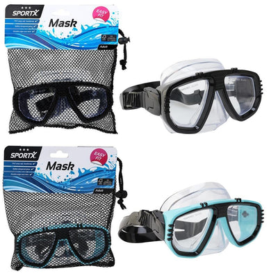 Masque de natation adulte Sportx 3 étoiles assortis