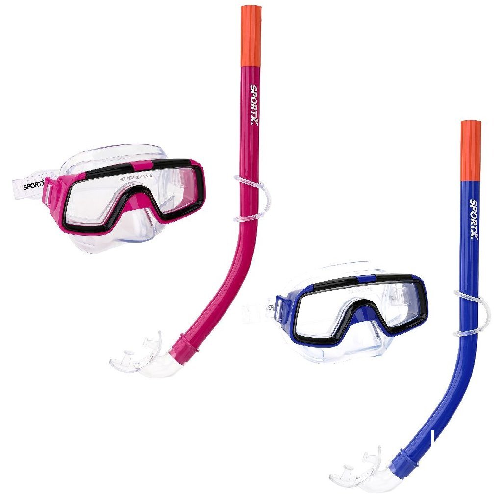 Set de tuba pour enfants Sportx 3 étoiles assorties