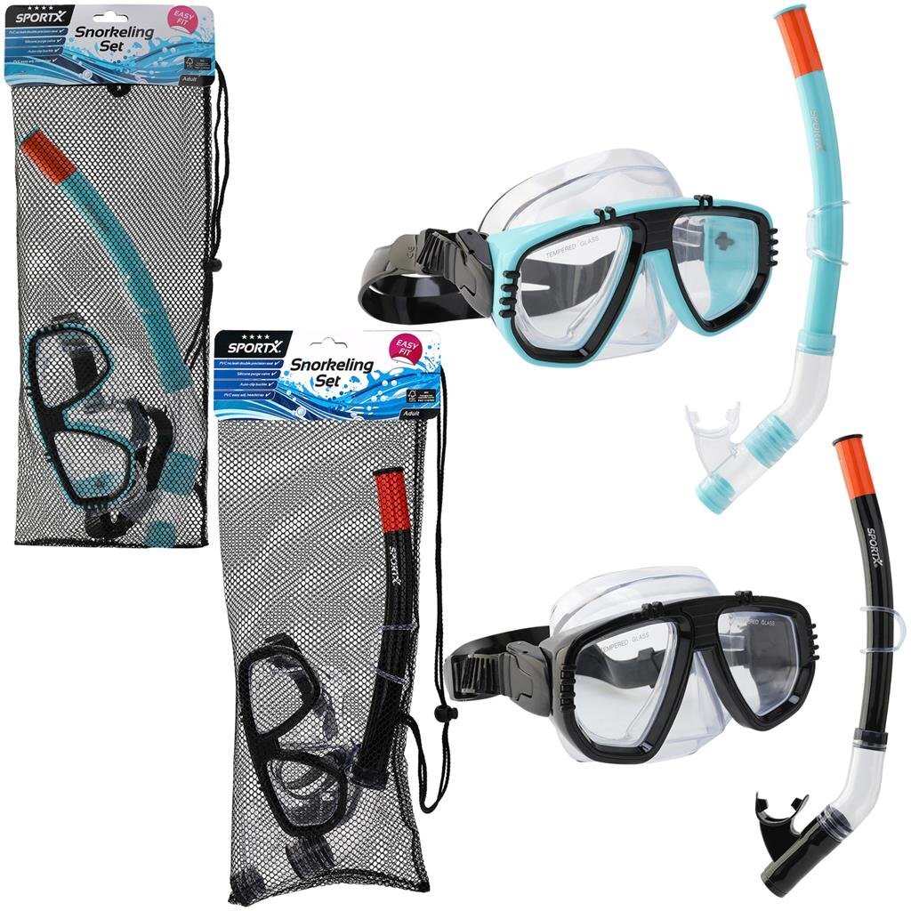 Set de tuba pour adultes Sportx 4 étoiles assorties