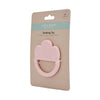 Petit anneau de dentition hollandais en silicone fleur rose