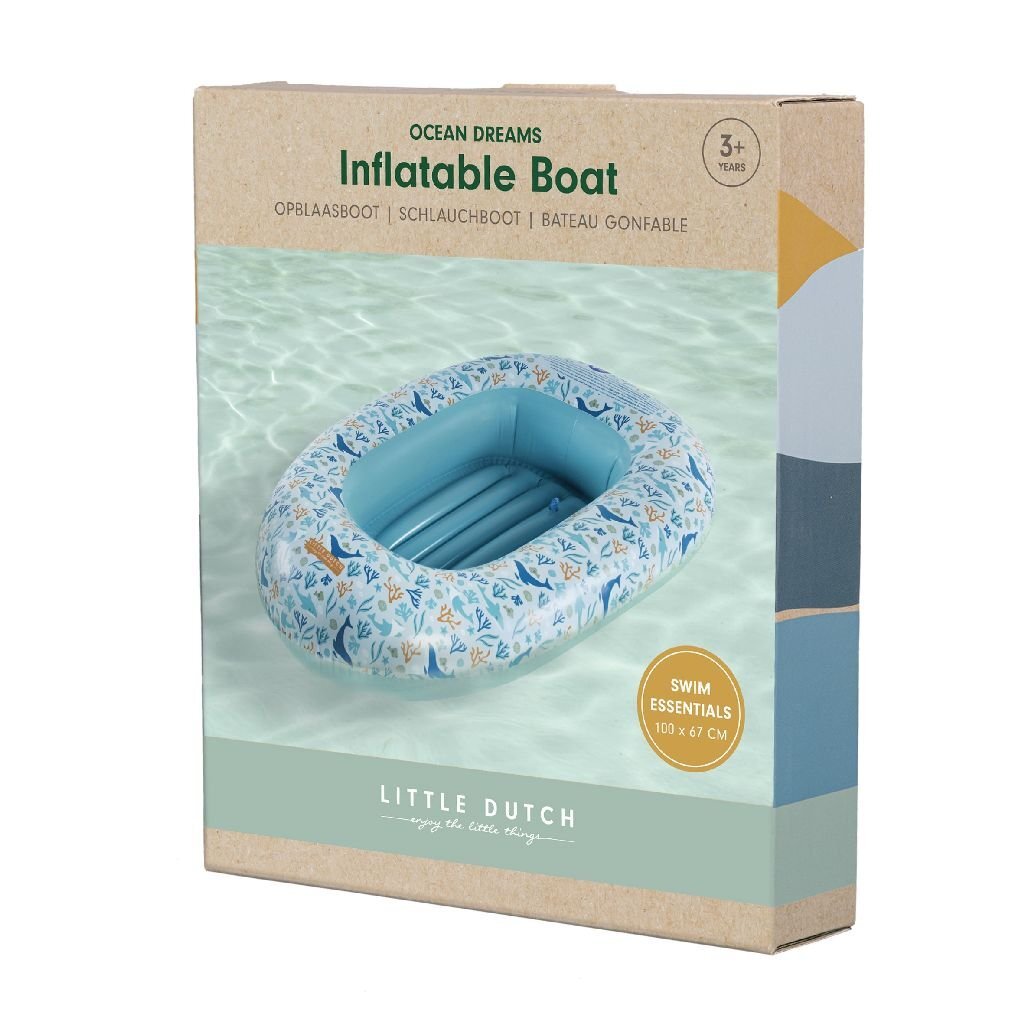 Little Dutch Ocean Dreams Boot bleu, 100x67cm