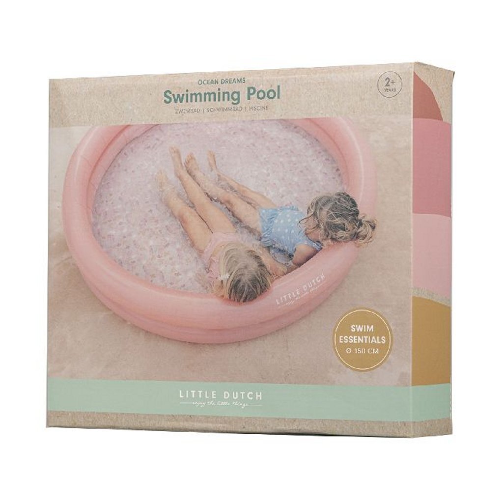 Little Ocean Dreams Piscine Pish de baignade rose, 150 cm