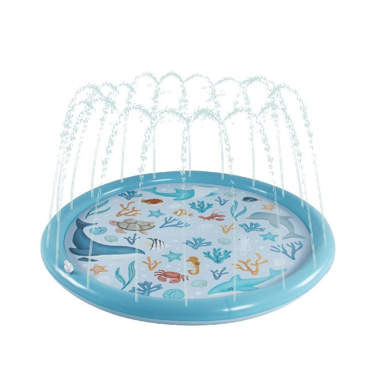 Little Dutch Ocean Dreams Waterspeelmat Bleu, 150 cm