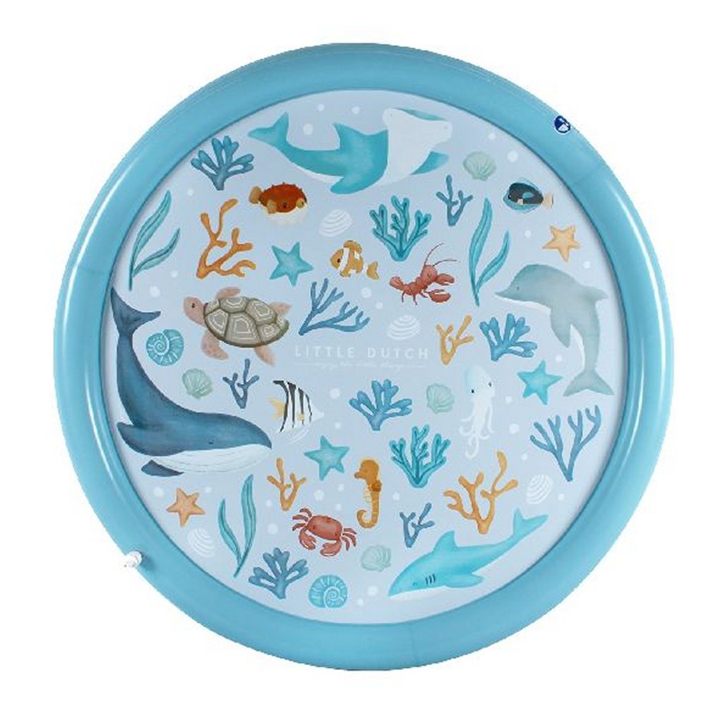 Little Dutch Ocean Dreams Waterspeelmat Bleu, 150 cm