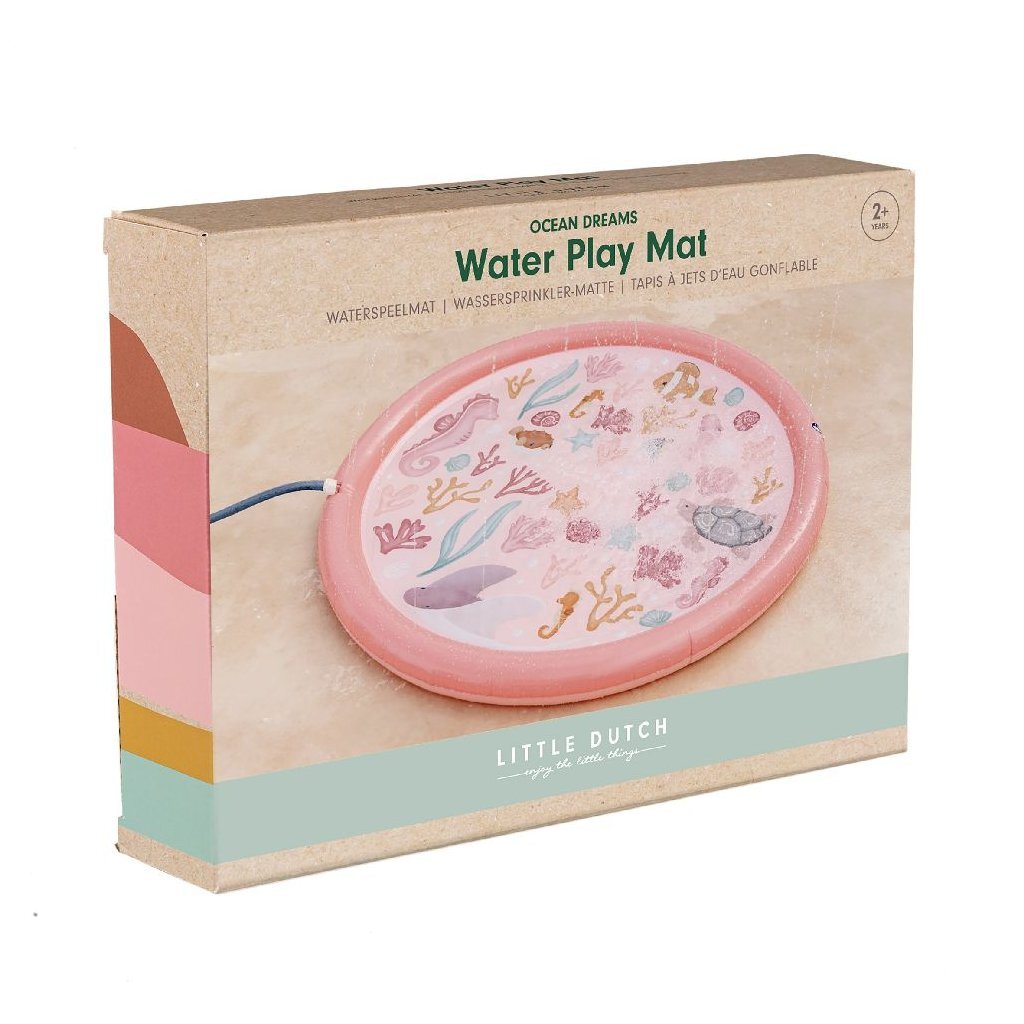 Little Dutch Ocean Dreams Water Play Mat Pink, 150 cm