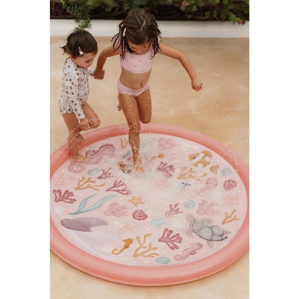 Little Dutch Ocean Dreams Water Play Mat Pink, 150 cm