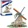 Fun cubic Fun Fun 3d Puzzle Dutch Windmolen 61 pièces