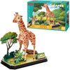 Fun cubic cubic fun 3d puzzle girafe 43 pièces