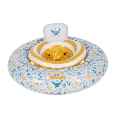 Petit Ocean Dreams Baby Swimming Ring bleu, 67 cm