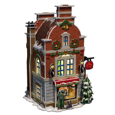 Fun cubic Fun Fun 3d Puzzle Dutch House Winter Cheese Shops + Light 60 Pieces