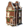 Fun cubic Fun Fun 3d Puzzle Dutch House Winter Cheese Shops + Light 60 Pieces