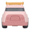 Petit camion de construction néerlandais rose, 17 cm