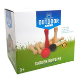 Jeu de jardin en plein air en bois de bowling - afbeelding 2