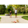 Jeu de jardin en plein air en bois de bowling